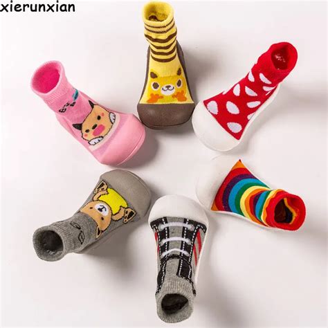 Anti Slip Baby Sock Infant High Sock Baby Girl Shoes Boys Shoes 2019