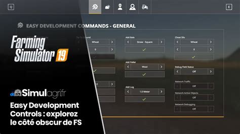 Easy Development Controls pour FS 19 Un mod pour les contrôler tous