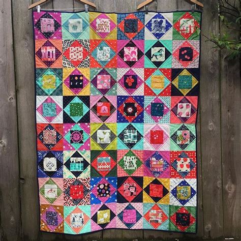 Cotton Steel Economy Blocks Modern Quilts Quilt Patterns