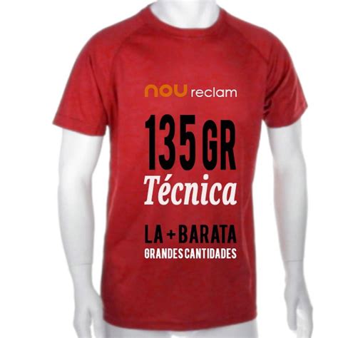 Camisetas técnicas baratas personalizadas para publicidad Adulto