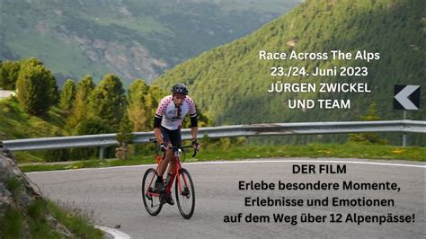 RACE ACROSS THE ALPS 2023 Jürgen Zwickel Erlebe besondere Momente