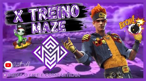 🔴x Treino Maze E Sports 20h Br🔴free Fire Ao Vivo🔴 Youtube