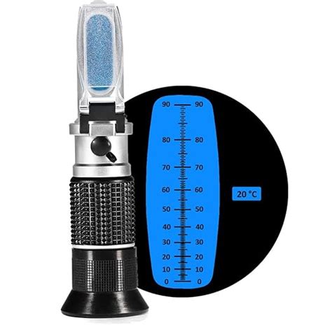 0 90 Refractometer Handheld Brix Metre Refractometer VRESOURCING