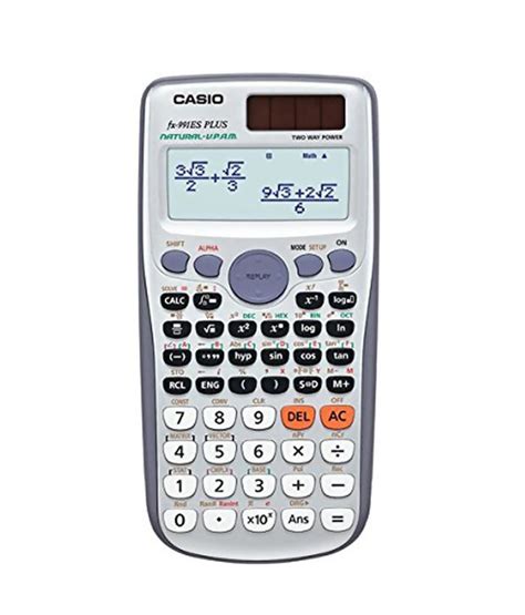 Black Simple Casio Fx Es Plus Calculator At In Jaipur Id