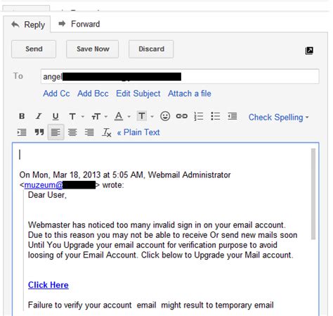 How To Detect A Phishing Email An Example Technology