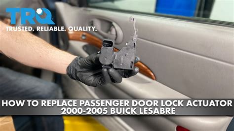 How To Replace Passenger Door Lock Actuator 2000 2005 Buick LeSabre