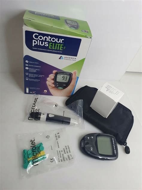 GLUKOMETR CONTOUR PLUS ELITE KOMPLET 11814788961 Oficjalne Archiwum