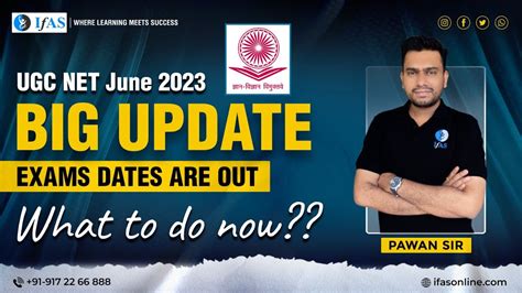 UGC NET 2023 Notification UGC NET June 2023 Phase 1 Exam Schedule