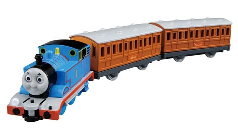 Thomas With Annie And Clarabel Tomica Thomas And Friends Wiki Fandom