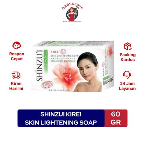 Jual Sabun Mandi Batang Shinzui Kirei Skin Lightening Soap Gr