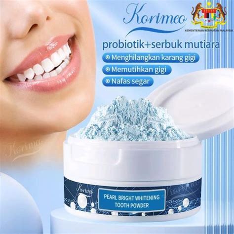 Korimeo G Probiotic Tooth Pearl Powder Whitening Natural Oral Care