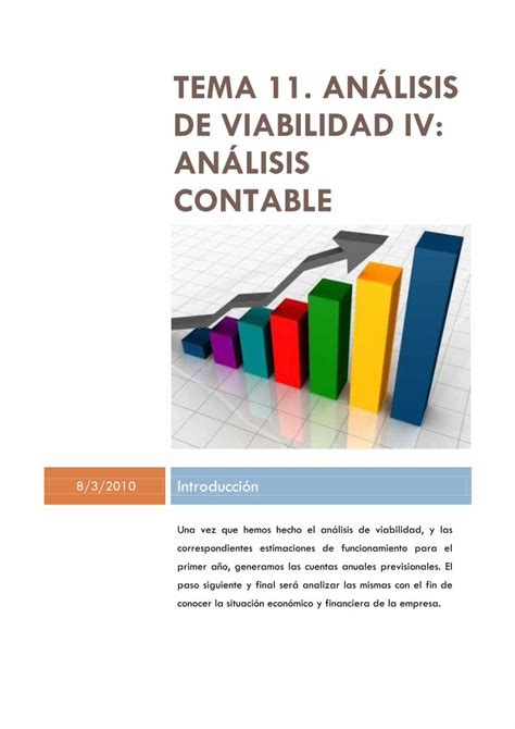 PDF TEMA 11 ANÁLISIS DE VIABILIDAD IV ANÁLISIS PDF fileEl balance