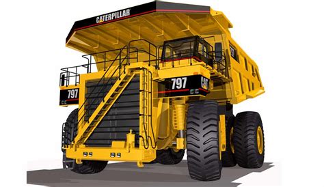 3d Caterpillar 797 Dynamic View © Acme