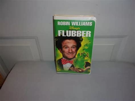 FLUBBER VHS 1998 Movie Walt Disney Clamshell Robin Williams EUR