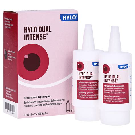 HYLO DUAL INTENSE Augentropfen 2x10 Milliliter Medpex