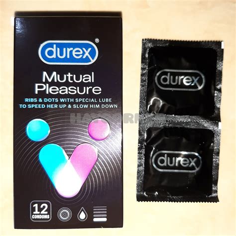 Jual Kondom Durex Mutual Pleasure Satuan Per Pcs Tekstur Garis Gerigi