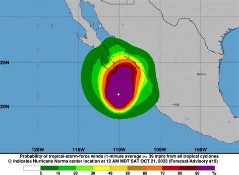 Hurricane Norma Latest Path, Tracker as Storm Nears Landfall - Newsweek