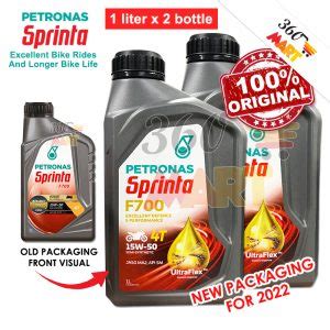 Petronas Sprinta F Semi Synthetic Motor Oil W Litre