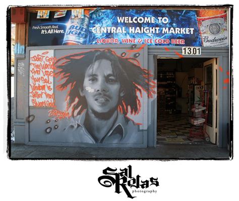 Bob Marley Mural / San Francisco, California Red Photography ...