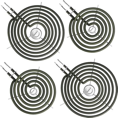 Fit Ge Electric Range Burner Element Kit 4 Pack 2 6 Wb30m1 2 8 Wb30m2 Us Ebay