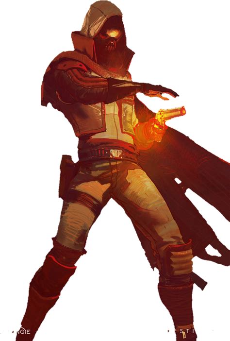 Download Destiny2 Hunterwith Golden Gun | Wallpapers.com