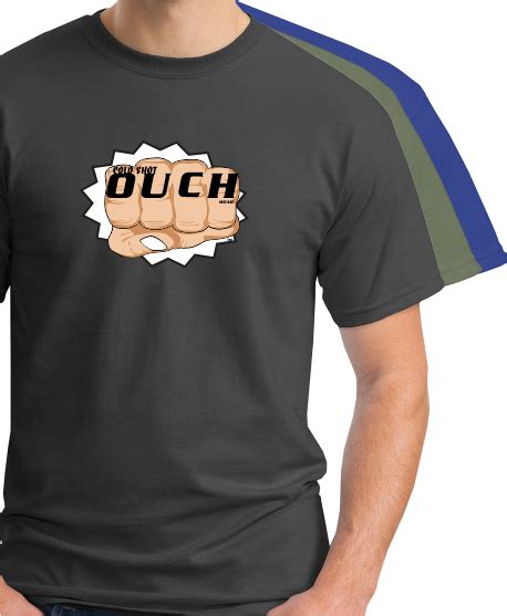 Download Ouchwear™ Fist Logo T Shirt Manchester United Design T Shirts Full Size Png Image