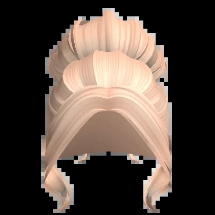 Messy Bun Blonde Roblox Item Rolimon S
