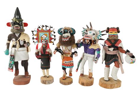 Lot Group Of Kachina Dolls