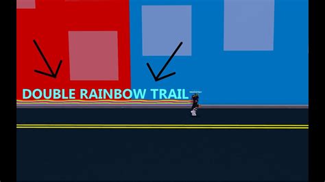 Roblox Speed City Double Rainbow Trail Insane Trail Youtube