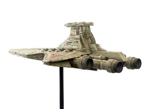 Lot Large Star Wars Iii Revenge Of The Sith Venator Class Republic Destroyer 1 1092 Scale