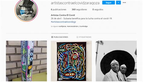 Artistas Zaragozanos Recaudan Fondos Para Las Trabajadoras Del Hogar En