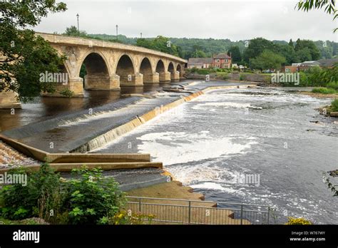 Hexham Bridge in Hexham, Northumberland Stock Photo - Alamy