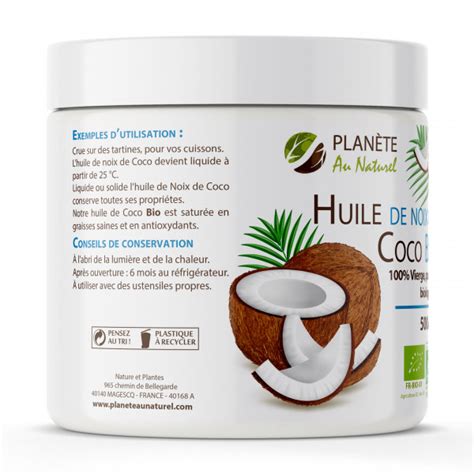 Huile De Noix De Coco Bio Ml Vierge Pure Et Naturelle