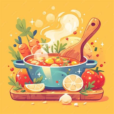 Premium Vector | Ethiopian Injera and Spiced Stews from Africa