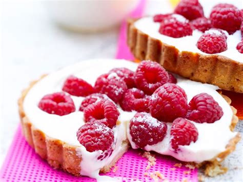 Tarte aux framboises mascarpone découvrez les recettes de Cuisine