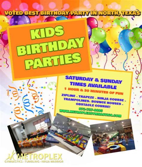 Birthday Parties Postermywall