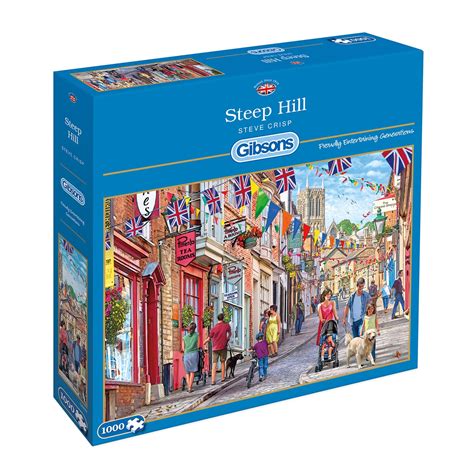 Puzzle Gibsons Steep Hill 1000 Piezas Juguetes Magin