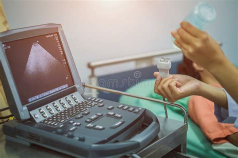 Echocardiography Ultrasound Machine Stock Photo Image Of Cardiology