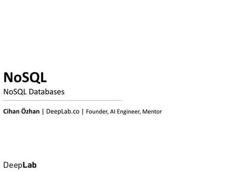 Mongodb Nosql Overview Ppt