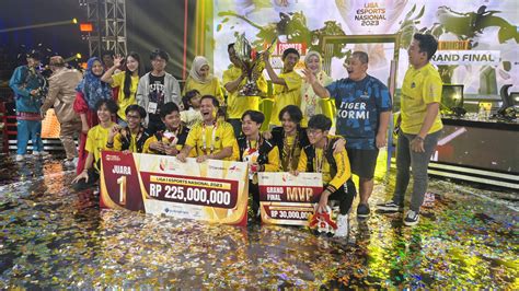 Pajajaran Esports Juara Liga Esports Nasional Dunia Games