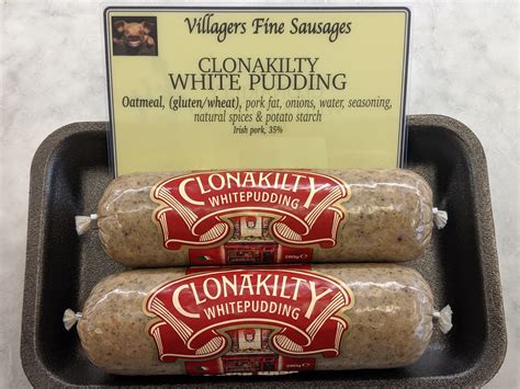 WHITE PUDDING - CLONAKILTY - English Sausages