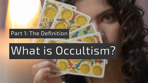 What Is Occultism Part The Definition One News Page Video