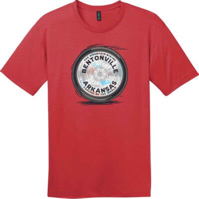 Bentonville Mountain Biking Capital T Shirt Arkansas T Shirts