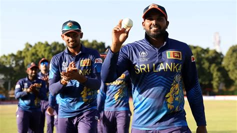 World Cup Qualifiers Sri Lanka Cricket Set Three Players To