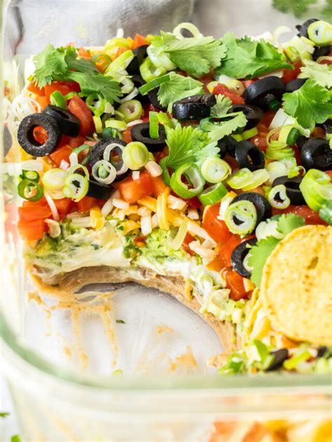 Lightened Up Seven Layer Taco Dip Hey Nutrition Lady