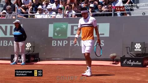 Test Court 1 Match 3 En Replay Roland Garros