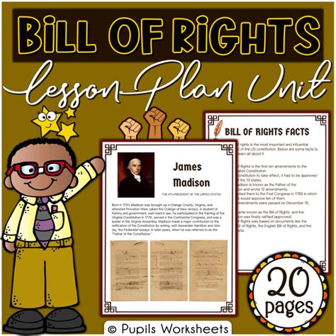 Bill Of Rights Lesson Plan Unit