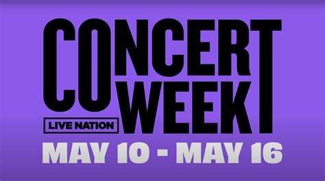 Live Nation Concert Week Sale Offering 25 Tickets For Michigan Shows