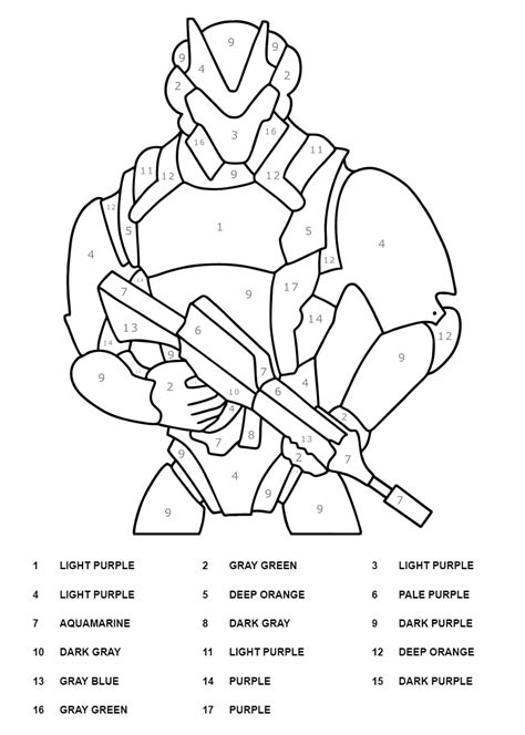 Agent Peely Fortnite Color By Number Coloring Page - Free Printable ...