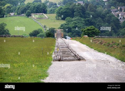 Section Of Railway Track Built For Film Sequence Stunt In Mission